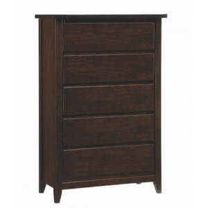 Oak 09 : Tủ 5 Ngăn Kéo Đứng Gỗ Sồi ( Màu Nâu )